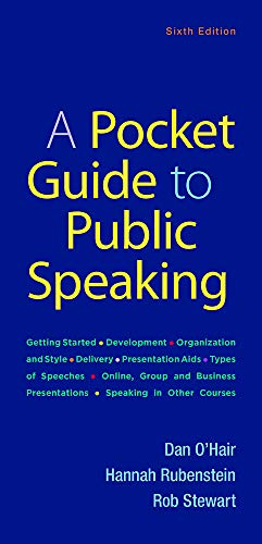 Imagen de archivo de A Pocket Guide to Public Speaking a la venta por Irish Booksellers