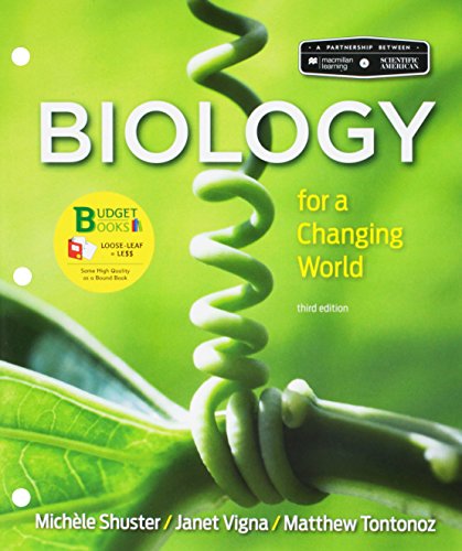 Stock image for Loose-leaf Version for Scientific American: Biology for a Changing World for sale by BooksRun