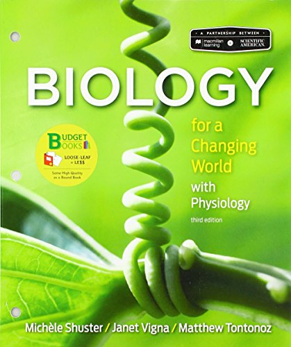 Stock image for Loose-leaf Version for Scientific American: Biology for a Changing World with Core Physiology for sale by BooksRun