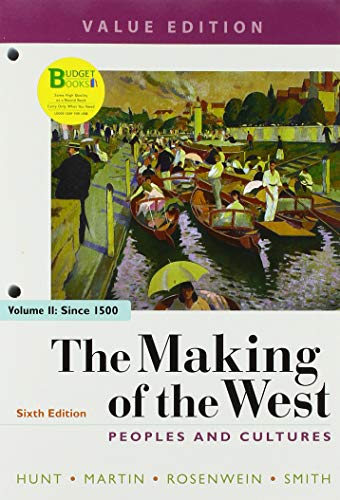 Stock image for Loose-leaf Version of The Making of the West, Value Edition, Volume 2: Peoples and Cultures for sale by SecondSale
