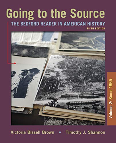 Stock image for Going to the Source, Volume II: Since 1865: 5e for sale by BooXX in Stock