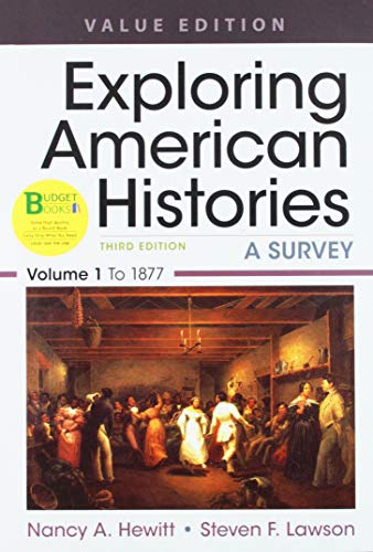 Beispielbild fr Loose-leaf Version for Exploring American Histories, Value Edition, Volume 1: A Survey zum Verkauf von BooksRun