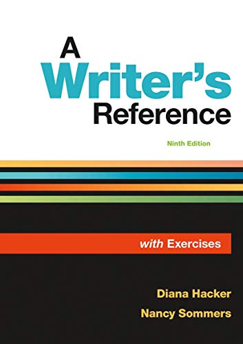 Imagen de archivo de A Writer's Reference with Exercises a la venta por HPB-Red