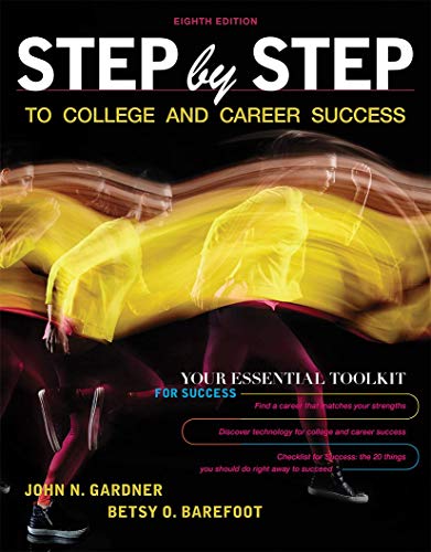 Beispielbild fr Step by Step to College and Career Success zum Verkauf von BooksRun