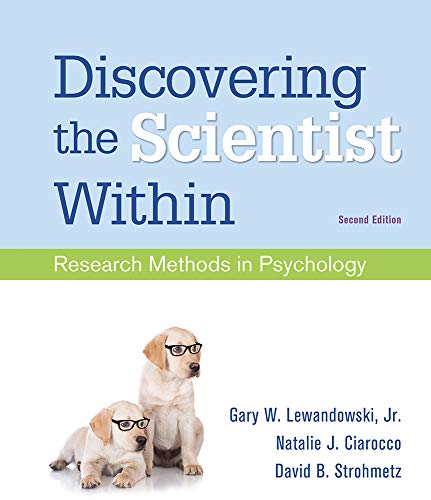 Stock image for Discovering the Scientist Within: Research Methods in Psychology for sale by BooksRun