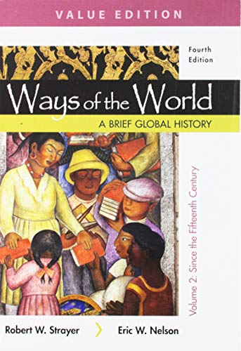 Beispielbild fr Ways of the World: A Brief Global History, Value Edition, Volume II zum Verkauf von ThriftBooks-Atlanta