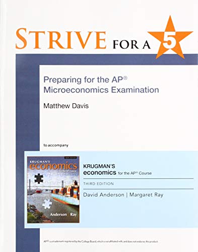 9781319114374: Strive for a 5: Preparing for the AP Microeconomics Exam