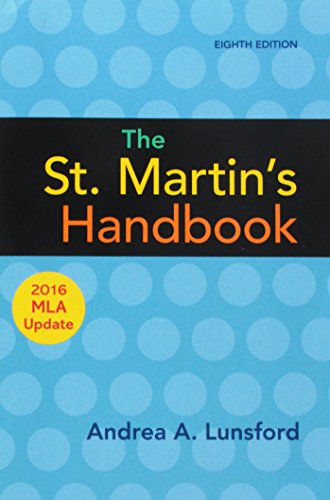 9781319120269: The St. Martin's Handbook with 2016 MLA Update