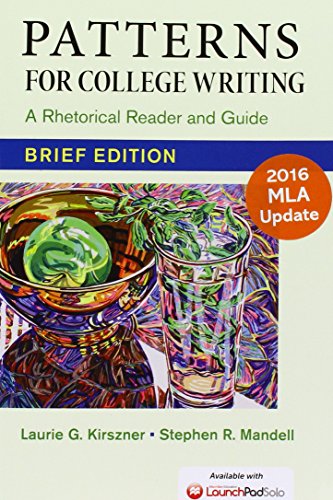Stock image for Patterns for College Writing, Brief Edition with 2016 MLA Update: A Rhetorical Reader and Guide for sale by ThriftBooks-Dallas