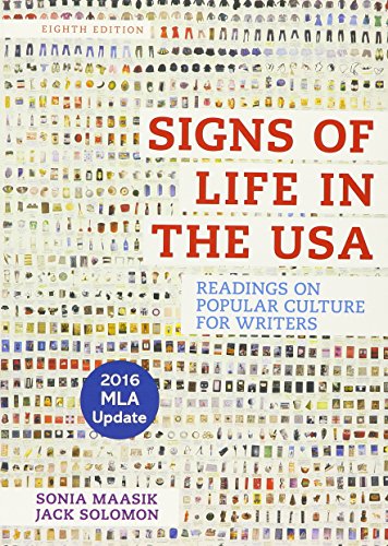 Beispielbild fr Signs of Life in the USA with 2016 MLA Update : Readings on Popular Culture for Writers zum Verkauf von Better World Books