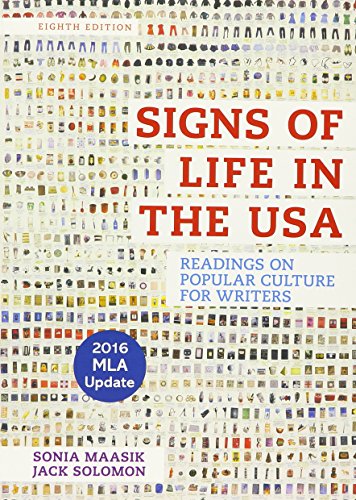 Imagen de archivo de Signs of Life in the USA with 2016 MLA Update: Readings on Popular Culture for Writers a la venta por SecondSale