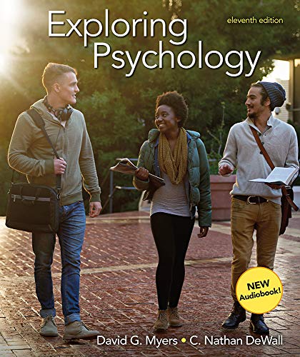 Imagen de archivo de Loose-leaf Version for Exploring Psychology a la venta por A Team Books
