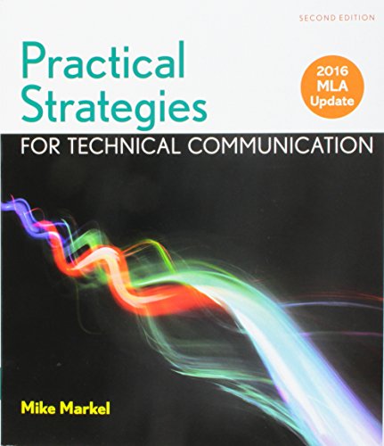 Stock image for Practical Strategies for Technical Communication with 2016 MLA Update 2e & LaunchPad (Six Month Access) for sale by SecondSale