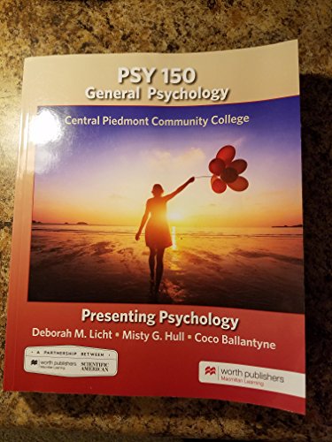 Stock image for Presenting Psychology for sale by Jenson Books Inc