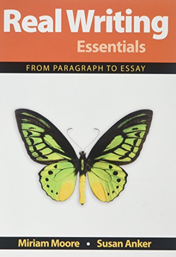 Beispielbild fr Real Writing Essentials zum Verkauf von BooksRun