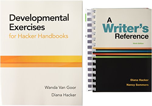 9781319153779: A Writer's Reference 9e and Developmental Exercises for Hacker Handbooks