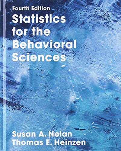 Stock image for Statistics for the Behavioral Sciences. for sale by Antiquariat im Hufelandhaus GmbH  vormals Lange & Springer