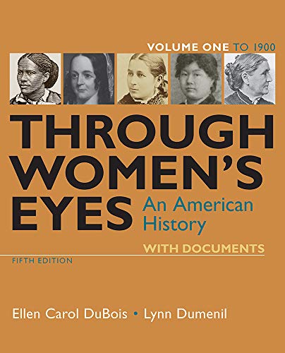 Stock image for Through Womens Eyes, Volume 1: An American History with Documents for sale by Goodwill Books