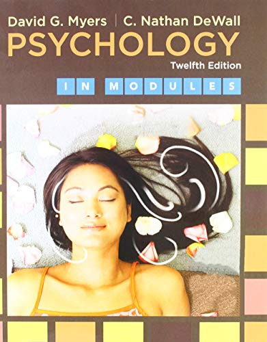 Stock image for Loose-leaf Version for Psychology in Modules LaunchPad for Psychology in Modules (Six-Month Access) for sale by Byrd Books