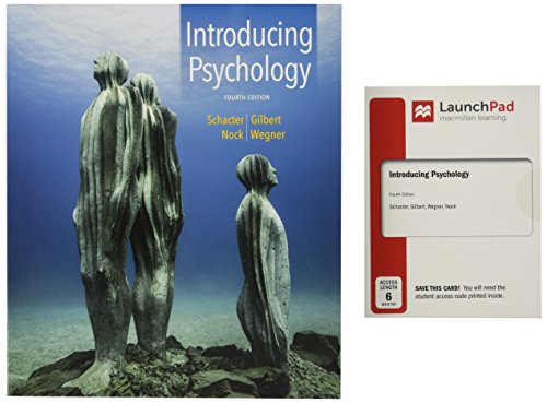 Beispielbild fr Introducing Psychology & LaunchPad for Introducing Psychology (1-Term Access) zum Verkauf von HPB-Red