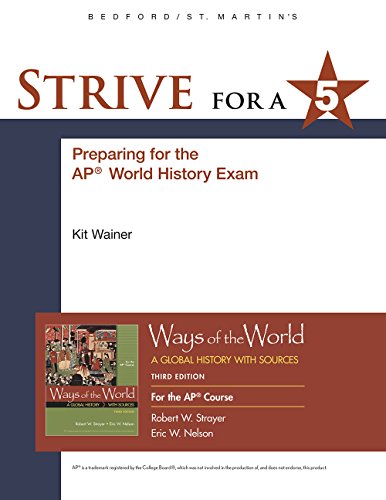 Stock image for Strive for a 5 for Ways of the World for AP�, 2017 Update for sale by Wonder Book