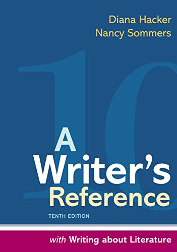 9781319191900: A Writer's Reference with Writing about Literature