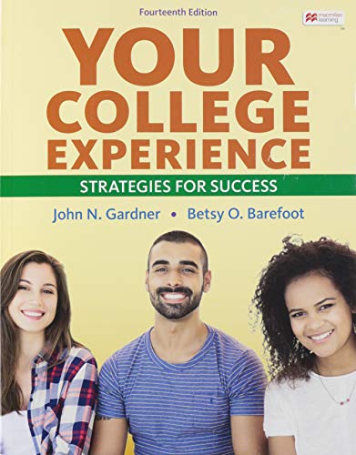 Beispielbild fr Your College Experience: Strategies for Success zum Verkauf von BooksRun