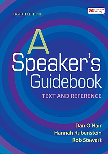 9781319201739: A Speaker's Guidebook: Text and Reference