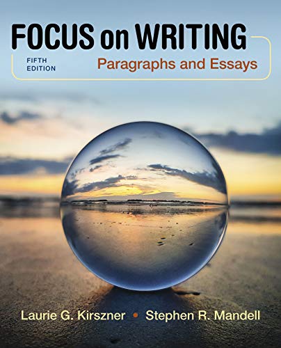 Imagen de archivo de Focus on Writing: Paragraphs and Essays a la venta por BooksRun