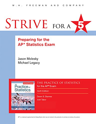 Beispielbild fr Strive for a 5: Preparing for the Ap(r) Statistics Exam zum Verkauf von BooksRun