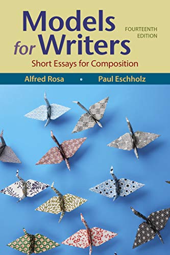 Stock image for Models for Writers: Short Essays for Composition for sale by Sharehousegoods