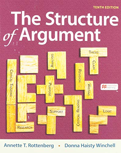 Beispielbild fr The Structure of Argument zum Verkauf von BooksRun