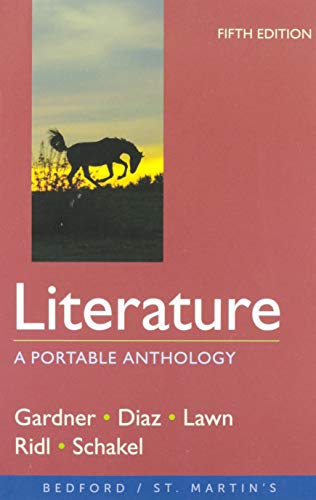 Stock image for Literature: A Portable Anthology for sale by Books Unplugged