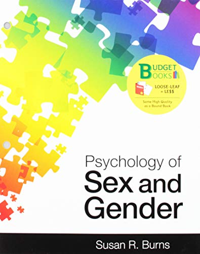 Beispielbild fr Loose-Leaf Version for Psychology of Sex and Gender zum Verkauf von Buchpark