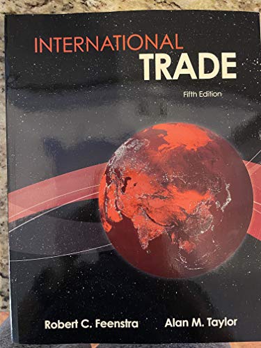 Beispielbild fr International Trade zum Verkauf von Better World Books