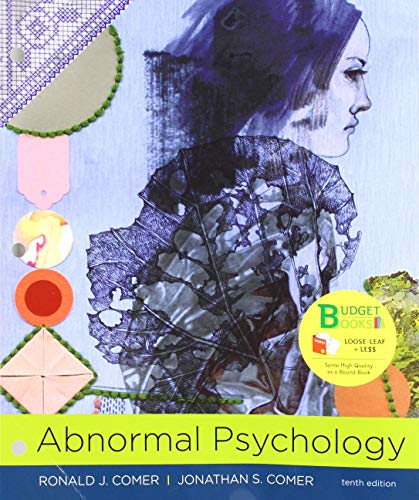 Stock image for Loose-leaf Version of Abnormal Psychology 10e & Achieve Read & Practice for Abnormal Psychology (Six-Months Access) 10e for sale by Facetextbooks