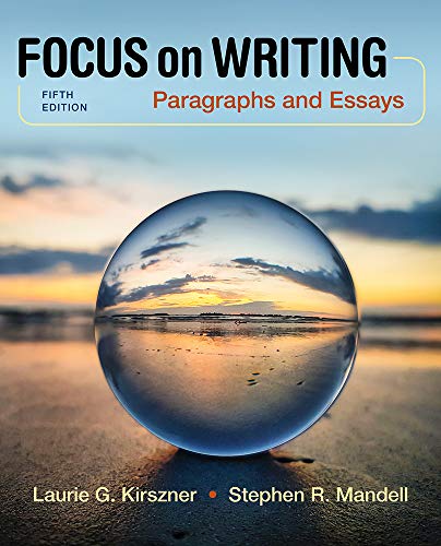 Imagen de archivo de Loose-leaf Version for Focus on Writing: Paragraphs and Essays a la venta por Textbooks_Source