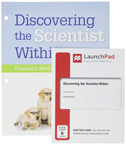Stock image for Loose-leaf Version for Discovering the Scientist Within 2e LaunchPad for Discovering the Scientist Within 2e (Six Month Access) for sale by GoldBooks