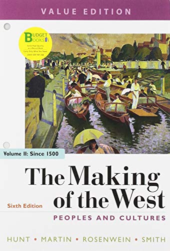 Stock image for Loose-Leaf Version for the Making of the West 6e, Value Edition, Volume Two & Achieve Read & Practice for the Making of the West 6e, Value Edition (1- for sale by Buchpark