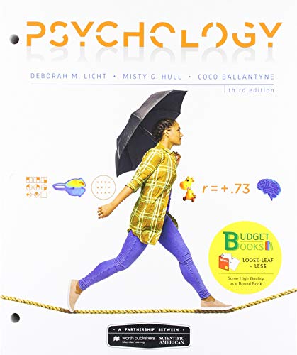 Stock image for Loose-Leaf Version for Scientific American: Psychology for sale by Better World Books