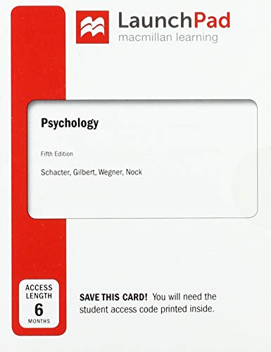 Stock image for Launchpad for Psychology (Six Months Access) for sale by GF Books, Inc.