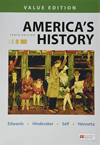 Imagen de archivo de America's History, Value Edition, Combined a la venta por GF Books, Inc.