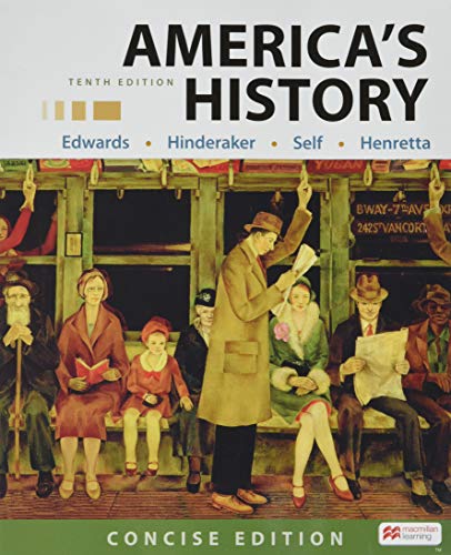 Beispielbild fr America's History, Concise Edition, Combined: Concise Edition zum Verkauf von BooksRun