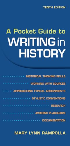 Stock image for A Pocket Guide to Writing in History for sale by PlumCircle