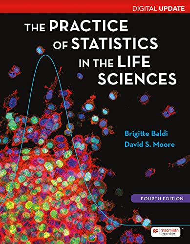Imagen de archivo de Practice of Statistics in the Life Sciences, Digital Update a la venta por Easy Books
