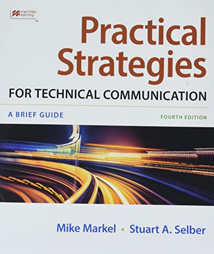 Imagen de archivo de Practical Strategies for Technical Communication a la venta por Textbooks_Source