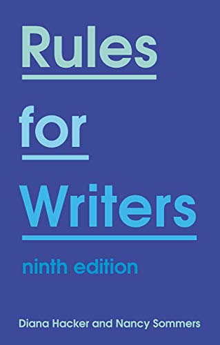 9781319248239: Rules for Writers