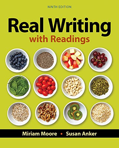 9781319248277: Real Writing With Readings: Paragraphs and Essays for College, Work, and Everyday Life