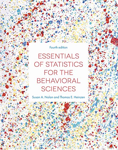 Stock image for Essentials of Statistics for the Behavioral Sciences (4th Edition) for sale by Basi6 International