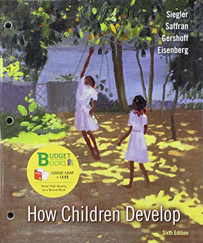 Imagen de archivo de Loose-Leaf Version for How Children Develop a la venta por SGS Trading Inc